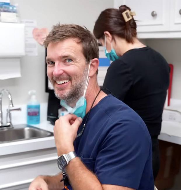 Portrait of smiling Dr. Barganier