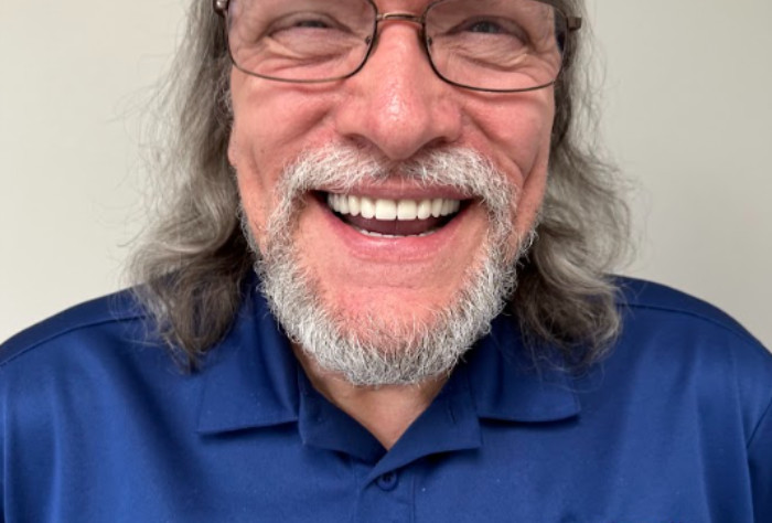 Portrait of happy senior man after treatment at Carolina Complete Dental in Goose Creek